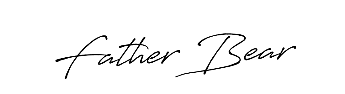 The best way (Antro_Vectra_Bolder) to make a short signature is to pick only two or three words in your name. The name Father Bear include a total of six letters. For converting this name. Father Bear signature style 7 images and pictures png