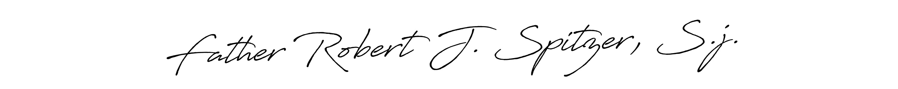 How to make Father Robert J. Spitzer, S.j. name signature. Use Antro_Vectra_Bolder style for creating short signs online. This is the latest handwritten sign. Father Robert J. Spitzer, S.j. signature style 7 images and pictures png