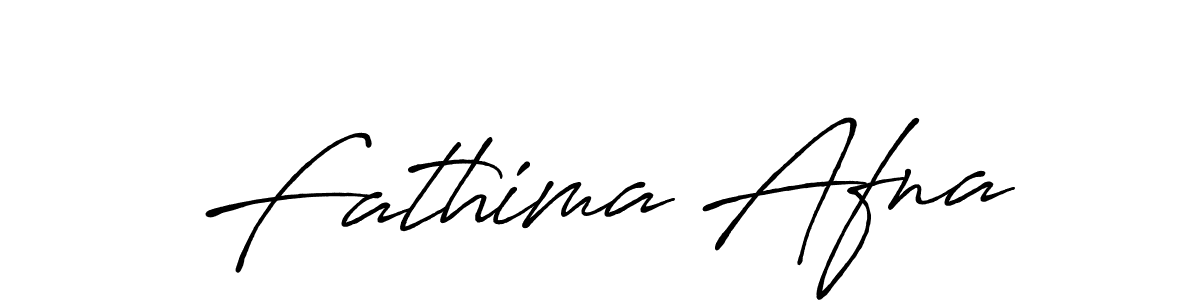 Design your own signature with our free online signature maker. With this signature software, you can create a handwritten (Antro_Vectra_Bolder) signature for name Fathima Afna. Fathima Afna signature style 7 images and pictures png