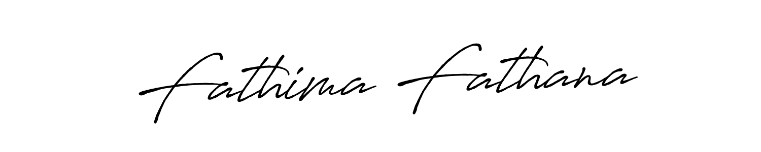 It looks lik you need a new signature style for name Fathima Fathana. Design unique handwritten (Antro_Vectra_Bolder) signature with our free signature maker in just a few clicks. Fathima Fathana signature style 7 images and pictures png