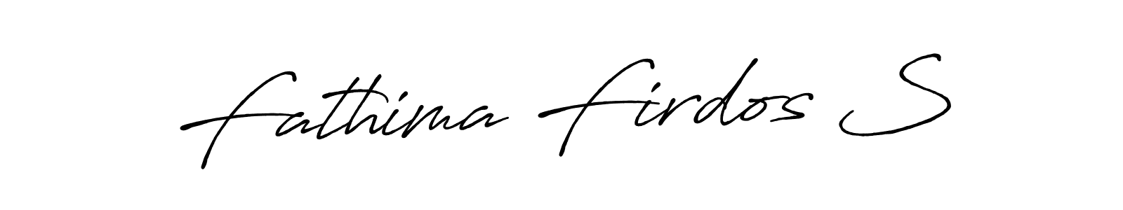 Here are the top 10 professional signature styles for the name Fathima Firdos S. These are the best autograph styles you can use for your name. Fathima Firdos S signature style 7 images and pictures png