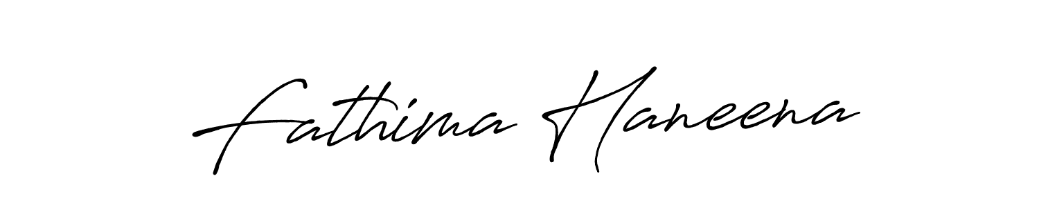 Fathima Haneena stylish signature style. Best Handwritten Sign (Antro_Vectra_Bolder) for my name. Handwritten Signature Collection Ideas for my name Fathima Haneena. Fathima Haneena signature style 7 images and pictures png