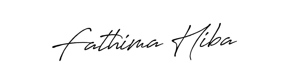 Similarly Antro_Vectra_Bolder is the best handwritten signature design. Signature creator online .You can use it as an online autograph creator for name Fathima Hiba. Fathima Hiba signature style 7 images and pictures png