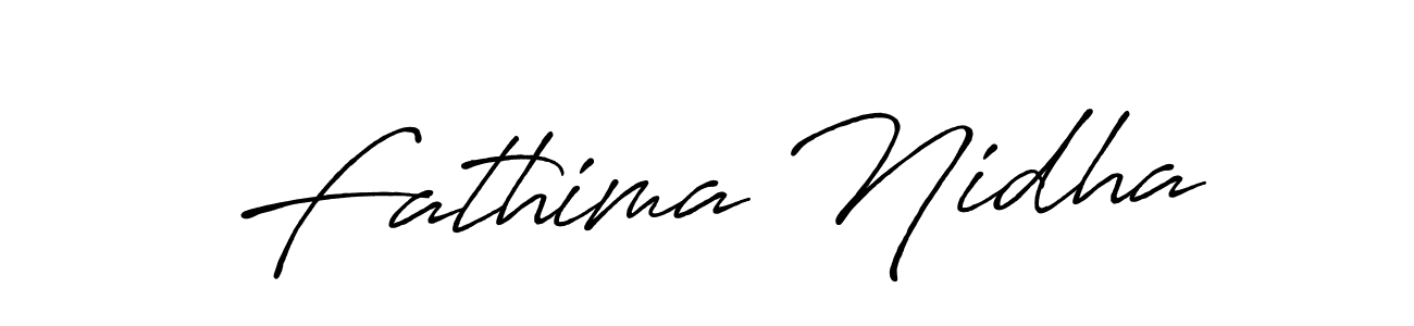 You can use this online signature creator to create a handwritten signature for the name Fathima Nidha. This is the best online autograph maker. Fathima Nidha signature style 7 images and pictures png