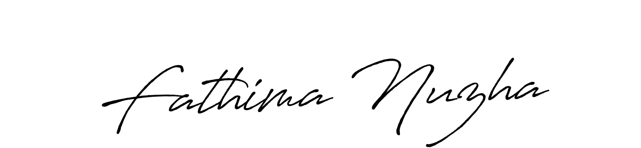 Similarly Antro_Vectra_Bolder is the best handwritten signature design. Signature creator online .You can use it as an online autograph creator for name Fathima Nuzha. Fathima Nuzha signature style 7 images and pictures png