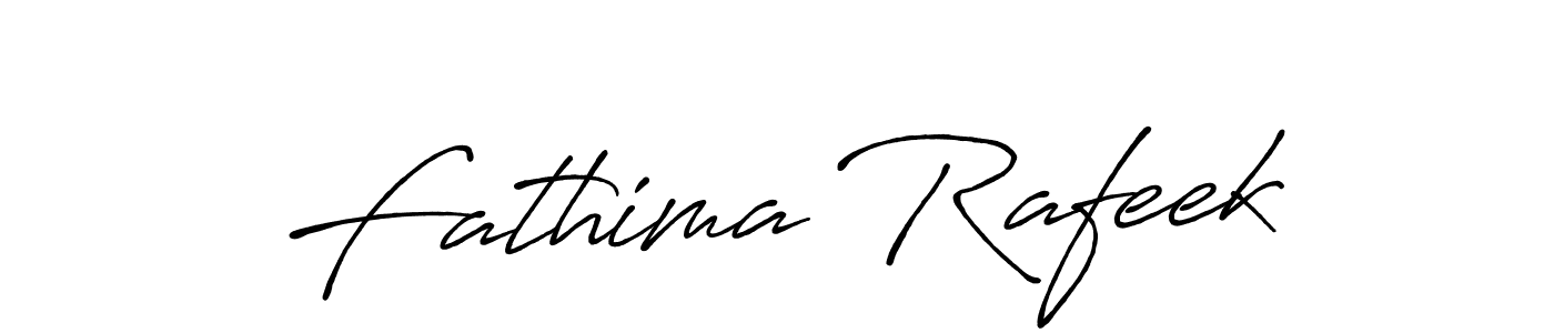 Once you've used our free online signature maker to create your best signature Antro_Vectra_Bolder style, it's time to enjoy all of the benefits that Fathima Rafeek name signing documents. Fathima Rafeek signature style 7 images and pictures png