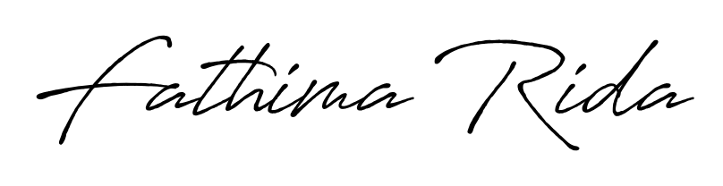 The Antro_Vectra_Bolder font gives name Fathima Rida a signature that looks effortless yet distinguished. Download high-res PNG instantly. Fathima Rida signature style 7 images and pictures png