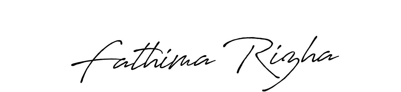 You should practise on your own different ways (Antro_Vectra_Bolder) to write your name (Fathima Rizha) in signature. don't let someone else do it for you. Fathima Rizha signature style 7 images and pictures png