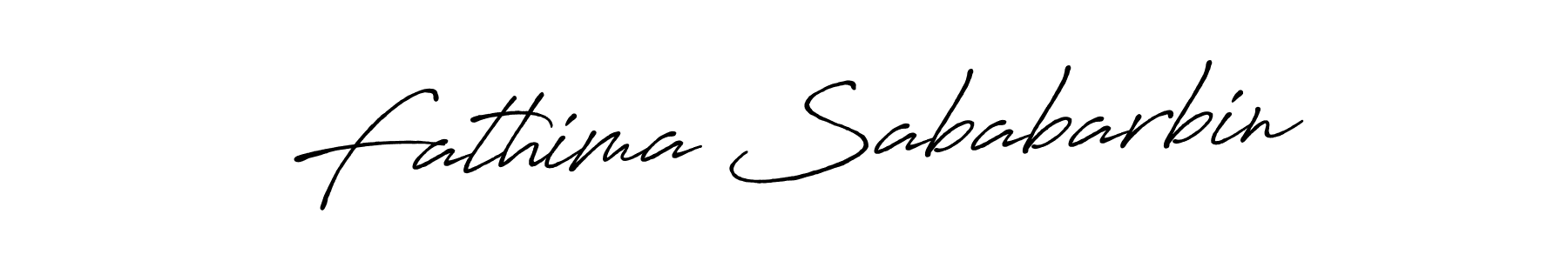 The best way (Antro_Vectra_Bolder) to make a short signature is to pick only two or three words in your name. The name Fathima Sababarbin include a total of six letters. For converting this name. Fathima Sababarbin signature style 7 images and pictures png