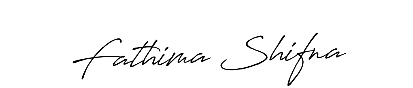 Also we have Fathima Shifna name is the best signature style. Create professional handwritten signature collection using Antro_Vectra_Bolder autograph style. Fathima Shifna signature style 7 images and pictures png