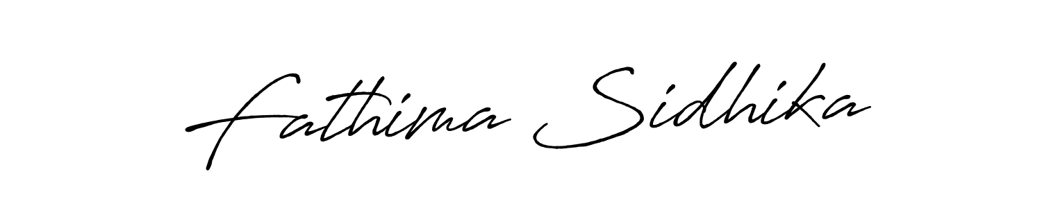 It looks lik you need a new signature style for name Fathima Sidhika. Design unique handwritten (Antro_Vectra_Bolder) signature with our free signature maker in just a few clicks. Fathima Sidhika signature style 7 images and pictures png