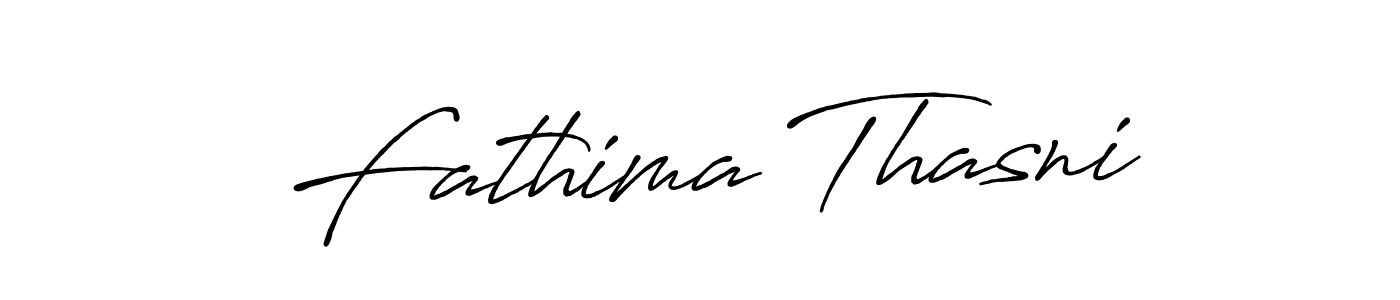 How to make Fathima Thasni signature? Antro_Vectra_Bolder is a professional autograph style. Create handwritten signature for Fathima Thasni name. Fathima Thasni signature style 7 images and pictures png