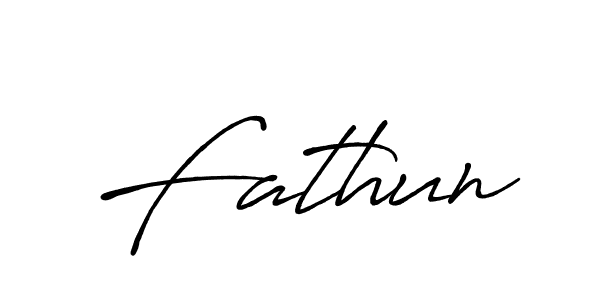 The best way (Antro_Vectra_Bolder) to make a short signature is to pick only two or three words in your name. The name Fathun include a total of six letters. For converting this name. Fathun signature style 7 images and pictures png