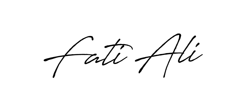 How to Draw Fati Ali signature style? Antro_Vectra_Bolder is a latest design signature styles for name Fati Ali. Fati Ali signature style 7 images and pictures png