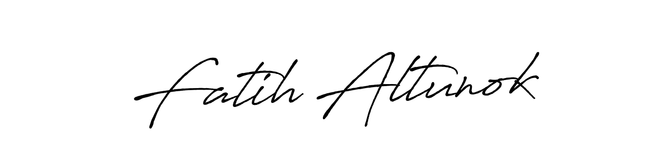 Antro_Vectra_Bolder is a professional signature style that is perfect for those who want to add a touch of class to their signature. It is also a great choice for those who want to make their signature more unique. Get Fatih Altunok name to fancy signature for free. Fatih Altunok signature style 7 images and pictures png