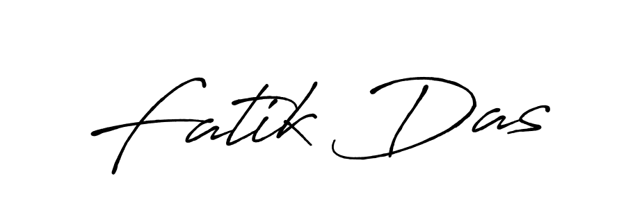 Antro_Vectra_Bolder is a professional signature style that is perfect for those who want to add a touch of class to their signature. It is also a great choice for those who want to make their signature more unique. Get Fatik Das name to fancy signature for free. Fatik Das signature style 7 images and pictures png