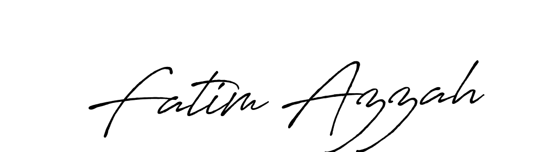 Make a beautiful signature design for name Fatim Azzah. Use this online signature maker to create a handwritten signature for free. Fatim Azzah signature style 7 images and pictures png
