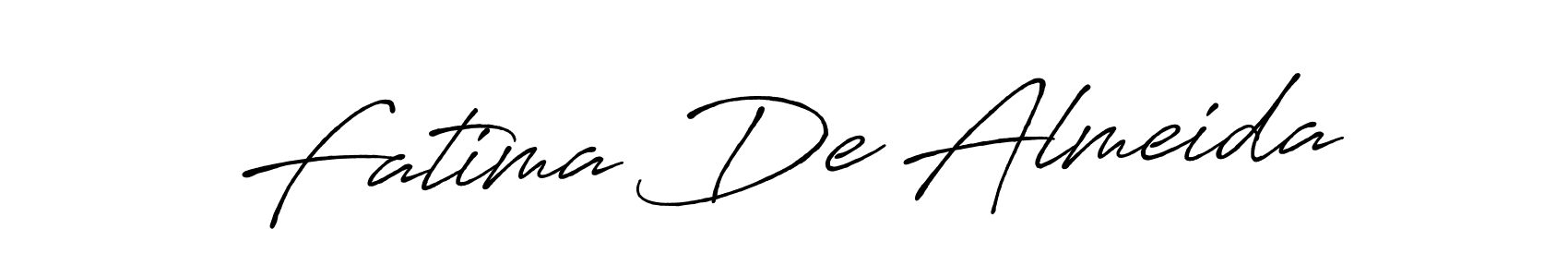 You can use this online signature creator to create a handwritten signature for the name Fatima De Almeida. This is the best online autograph maker. Fatima De Almeida signature style 7 images and pictures png