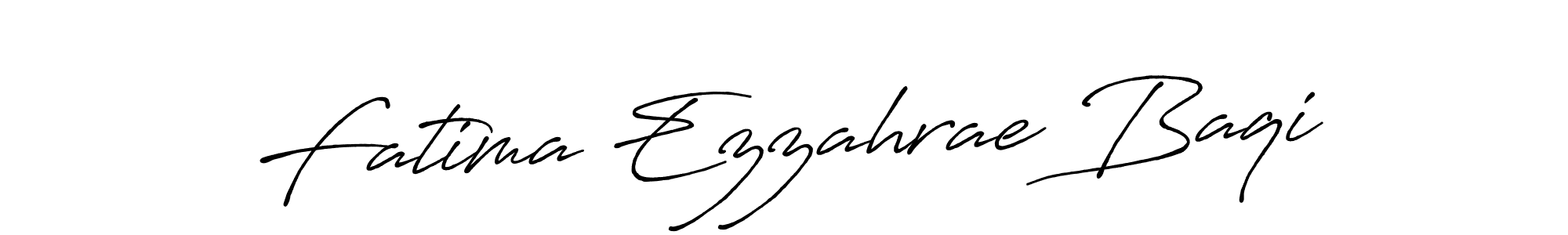 This is the best signature style for the Fatima Ezzahrae Baqi name. Also you like these signature font (Antro_Vectra_Bolder). Mix name signature. Fatima Ezzahrae Baqi signature style 7 images and pictures png