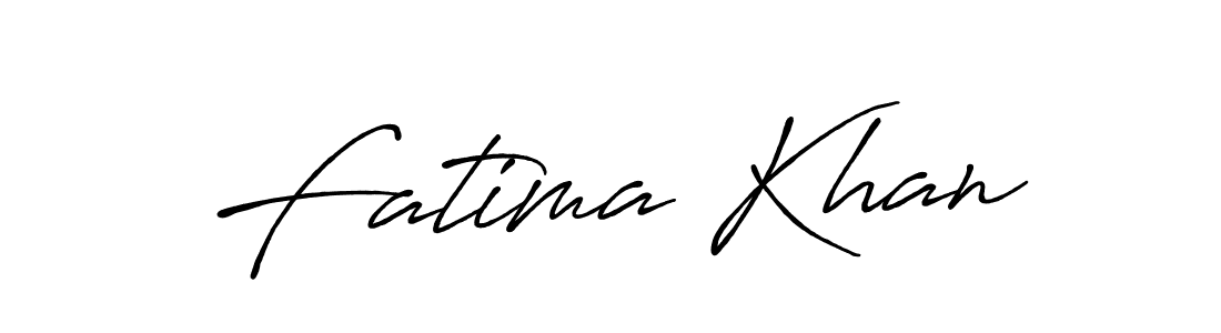 How to make Fatima Khan signature? Antro_Vectra_Bolder is a professional autograph style. Create handwritten signature for Fatima Khan name. Fatima Khan signature style 7 images and pictures png