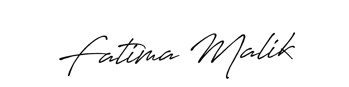 if you are searching for the best signature style for your name Fatima Malik. so please give up your signature search. here we have designed multiple signature styles  using Antro_Vectra_Bolder. Fatima Malik signature style 7 images and pictures png