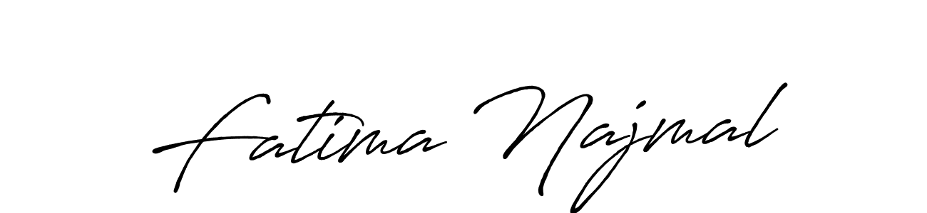 How to Draw Fatima Najmal signature style? Antro_Vectra_Bolder is a latest design signature styles for name Fatima Najmal. Fatima Najmal signature style 7 images and pictures png