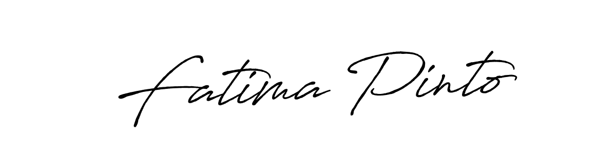 Similarly Antro_Vectra_Bolder is the best handwritten signature design. Signature creator online .You can use it as an online autograph creator for name Fatima Pinto. Fatima Pinto signature style 7 images and pictures png