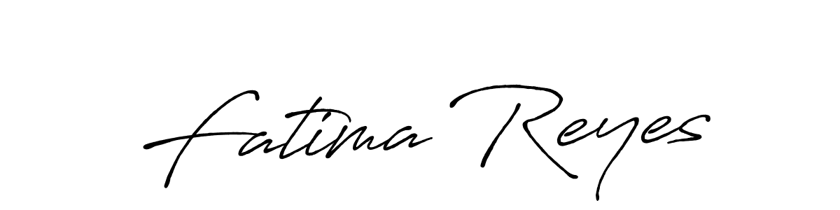It looks lik you need a new signature style for name Fatima Reyes. Design unique handwritten (Antro_Vectra_Bolder) signature with our free signature maker in just a few clicks. Fatima Reyes signature style 7 images and pictures png