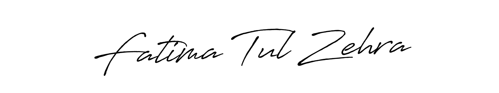 Use a signature maker to create a handwritten signature online. With this signature software, you can design (Antro_Vectra_Bolder) your own signature for name Fatima Tul Zehra. Fatima Tul Zehra signature style 7 images and pictures png