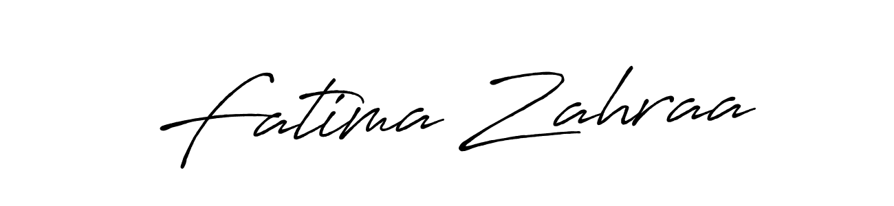 if you are searching for the best signature style for your name Fatima Zahraa. so please give up your signature search. here we have designed multiple signature styles  using Antro_Vectra_Bolder. Fatima Zahraa signature style 7 images and pictures png