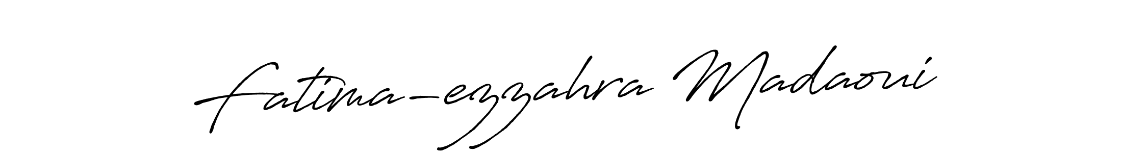 Make a beautiful signature design for name Fatima-ezzahra Madaoui. Use this online signature maker to create a handwritten signature for free. Fatima-ezzahra Madaoui signature style 7 images and pictures png