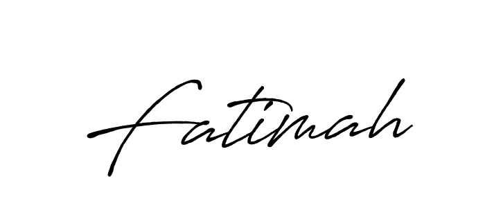 Use a signature maker to create a handwritten signature online. With this signature software, you can design (Antro_Vectra_Bolder) your own signature for name Fatimah. Fatimah signature style 7 images and pictures png