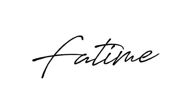 Fatime stylish signature style. Best Handwritten Sign (Antro_Vectra_Bolder) for my name. Handwritten Signature Collection Ideas for my name Fatime. Fatime signature style 7 images and pictures png