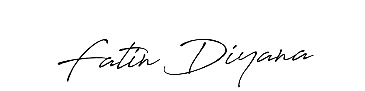 This is the best signature style for the Fatin Diyana name. Also you like these signature font (Antro_Vectra_Bolder). Mix name signature. Fatin Diyana signature style 7 images and pictures png