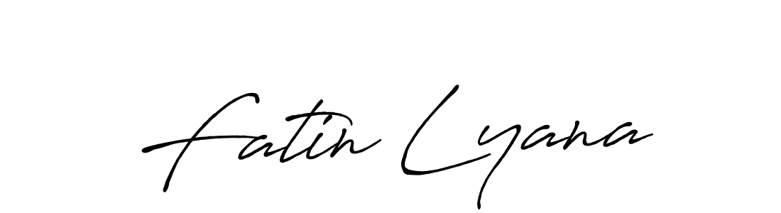 Here are the top 10 professional signature styles for the name Fatin Lyana. These are the best autograph styles you can use for your name. Fatin Lyana signature style 7 images and pictures png