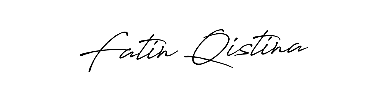 Also we have Fatin Qistina name is the best signature style. Create professional handwritten signature collection using Antro_Vectra_Bolder autograph style. Fatin Qistina signature style 7 images and pictures png