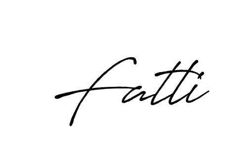 Create a beautiful signature design for name Fatli. With this signature (Antro_Vectra_Bolder) fonts, you can make a handwritten signature for free. Fatli signature style 7 images and pictures png