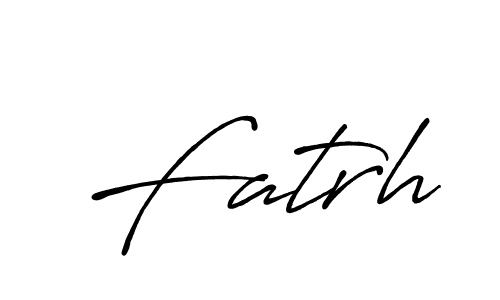 Make a beautiful signature design for name Fatrh. Use this online signature maker to create a handwritten signature for free. Fatrh signature style 7 images and pictures png