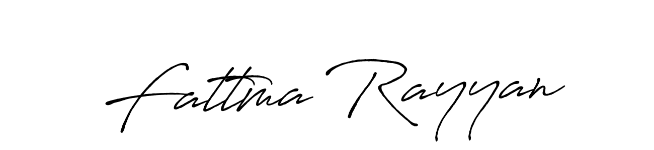Once you've used our free online signature maker to create your best signature Antro_Vectra_Bolder style, it's time to enjoy all of the benefits that Fattma Rayyan name signing documents. Fattma Rayyan signature style 7 images and pictures png