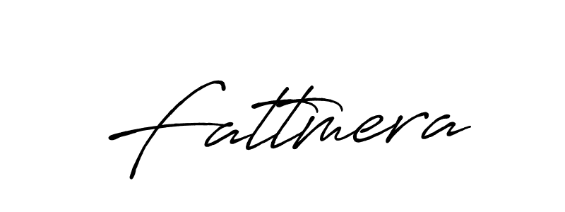 Design your own signature with our free online signature maker. With this signature software, you can create a handwritten (Antro_Vectra_Bolder) signature for name Fattmera. Fattmera signature style 7 images and pictures png