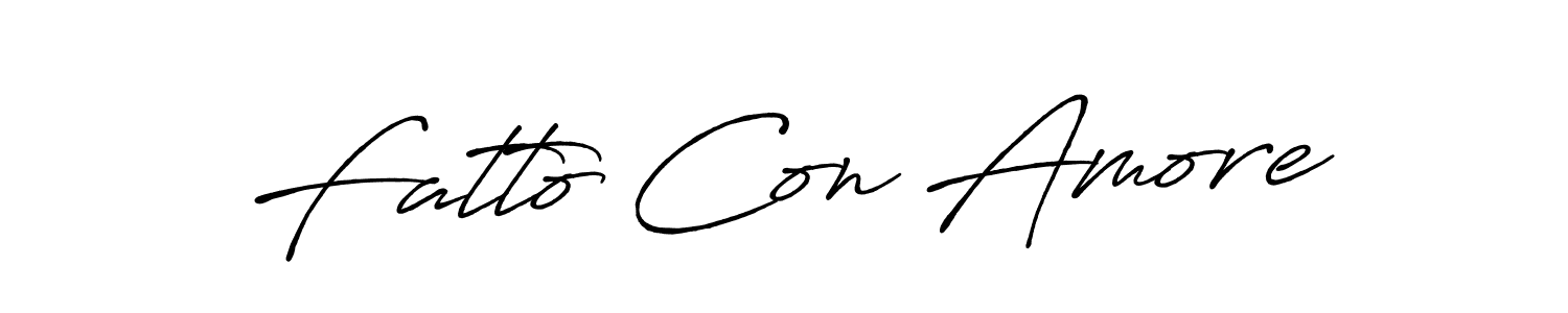 Here are the top 10 professional signature styles for the name Fatto Con Amore. These are the best autograph styles you can use for your name. Fatto Con Amore signature style 7 images and pictures png