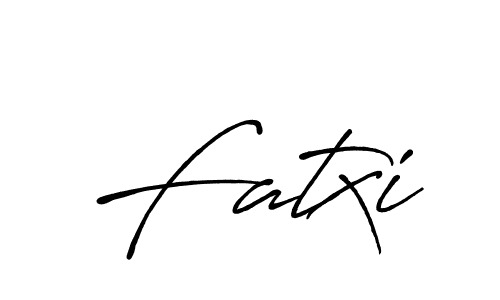 Once you've used our free online signature maker to create your best signature Antro_Vectra_Bolder style, it's time to enjoy all of the benefits that Fatxi name signing documents. Fatxi signature style 7 images and pictures png