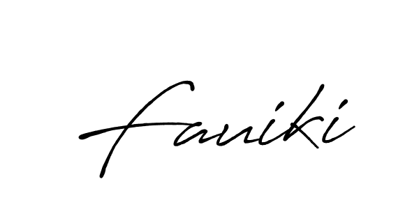 Make a beautiful signature design for name Fauiki. Use this online signature maker to create a handwritten signature for free. Fauiki signature style 7 images and pictures png