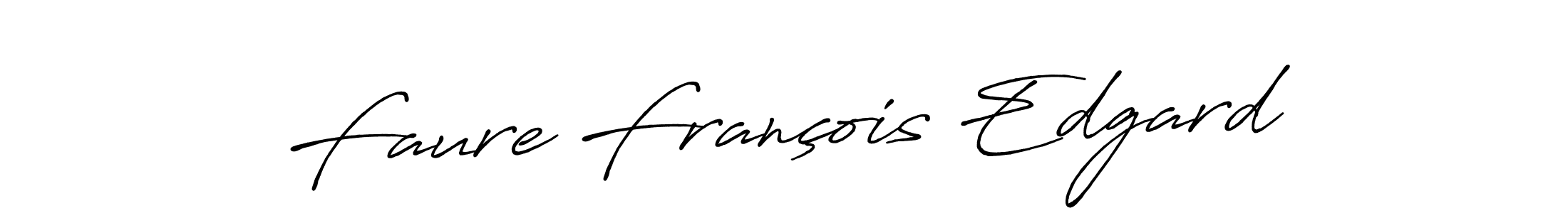 Design your own signature with our free online signature maker. With this signature software, you can create a handwritten (Antro_Vectra_Bolder) signature for name Faure François Edgard. Faure François Edgard signature style 7 images and pictures png