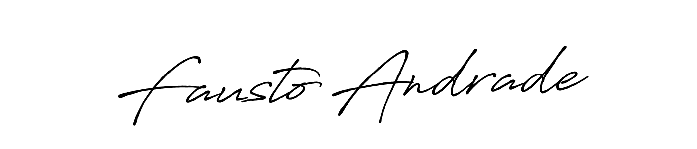 You can use this online signature creator to create a handwritten signature for the name Fausto Andrade. This is the best online autograph maker. Fausto Andrade signature style 7 images and pictures png