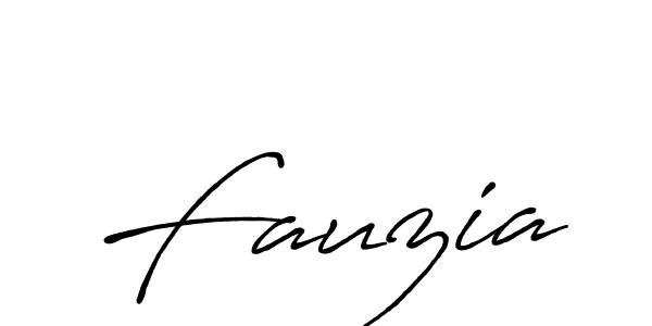 Fauzia stylish signature style. Best Handwritten Sign (Antro_Vectra_Bolder) for my name. Handwritten Signature Collection Ideas for my name Fauzia. Fauzia signature style 7 images and pictures png