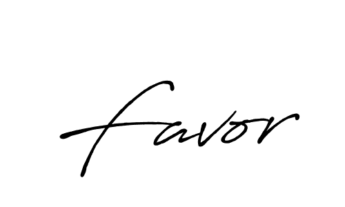 Create a beautiful signature design for name Favor. With this signature (Antro_Vectra_Bolder) fonts, you can make a handwritten signature for free. Favor signature style 7 images and pictures png