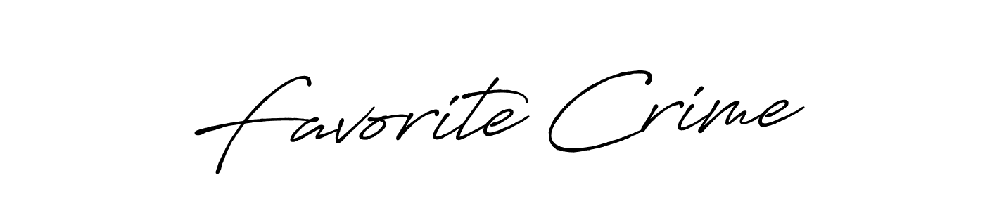 Also You can easily find your signature by using the search form. We will create Favorite Crime name handwritten signature images for you free of cost using Antro_Vectra_Bolder sign style. Favorite Crime signature style 7 images and pictures png