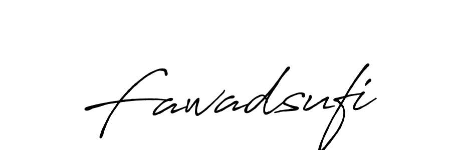 How to make Fawadsufi signature? Antro_Vectra_Bolder is a professional autograph style. Create handwritten signature for Fawadsufi name. Fawadsufi signature style 7 images and pictures png