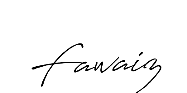 It looks lik you need a new signature style for name Fawaiz. Design unique handwritten (Antro_Vectra_Bolder) signature with our free signature maker in just a few clicks. Fawaiz signature style 7 images and pictures png